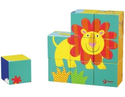 Sale Classic World Wild Animal Block Puzzle - 6-in-1