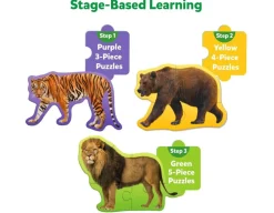 Hot Skillmatics Wild Animal Puzzles - Step by Step