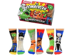 Clearance United Odd Socks Zombodies - Six Scarily Odd Socks!