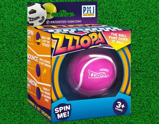 PMI Zzzopa Pink - Spinning, Bouncing, Throwing, Fidget Ball